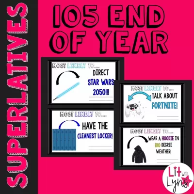 105 EDITABLE End-of-Year Superlatives that Recognize ALL of Your Students’ Unique Personalities