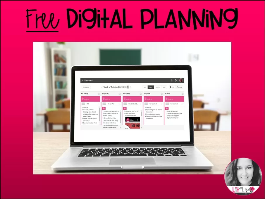 FREE Digital Lesson Planning