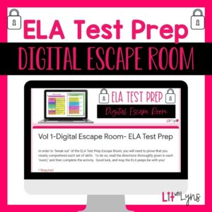 ELA Test Prep Vol. 1