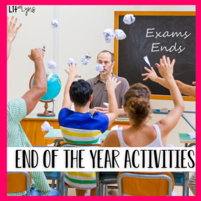 4 End of Year ELA Activities that are ZERO PREP